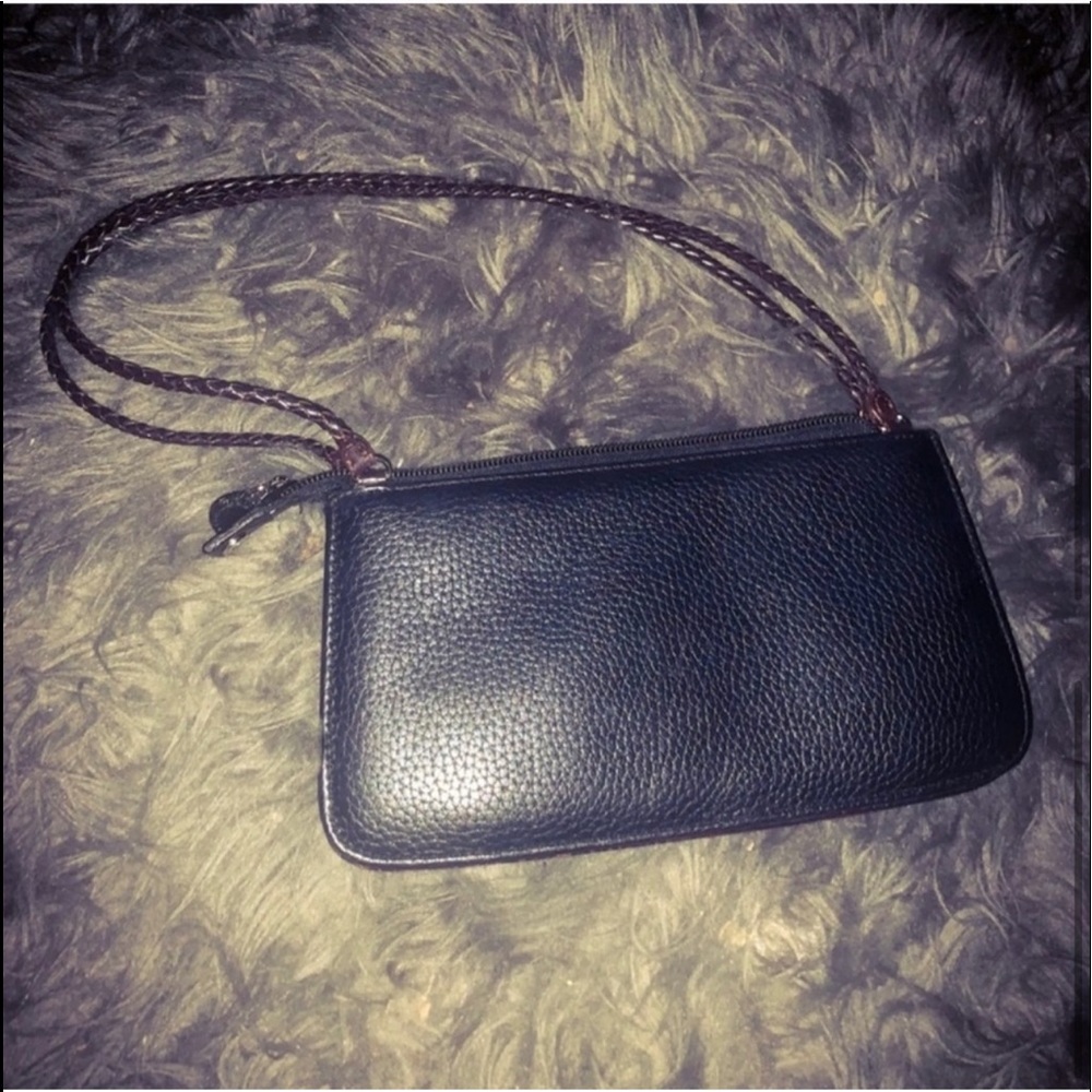 Brighton Pebbled Croc Mini Vintage Purse Bag New Without Tags - Picture 7 of 16